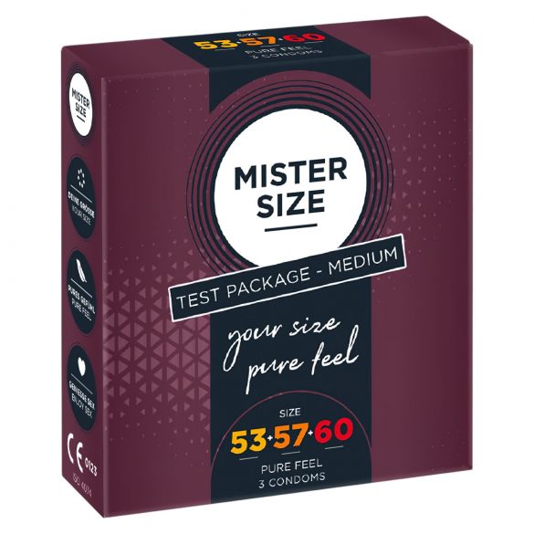 Mister Size - kondomit 53-60mm (3 kpl)