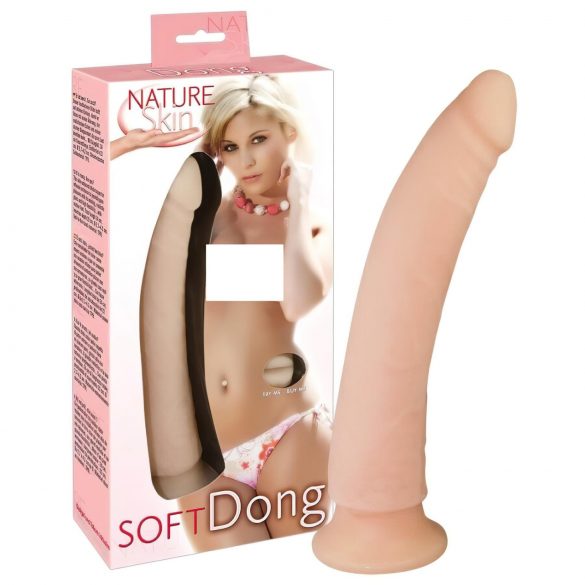 Nature Skin - Joustava dildo (luonnollinen)