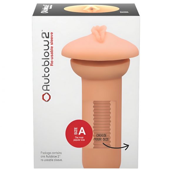 Autoblow 2+ A (pieni) varapatruuna (vagina)