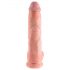 King Cock 25 cm realistinen dildo - luonnollinen