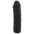 You2Toys - Silikoninen Strap-On - Musta dildo