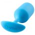 b-vibe Snug Plug 3 - tupla anustappi (180g) - sininen