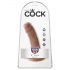 King Cock 6 dildo (15 cm) - ruskea