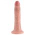 King Cock 18 cm dildo - luonnollinen