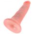 King Cock 5 dildo (13 cm) - luonnollinen