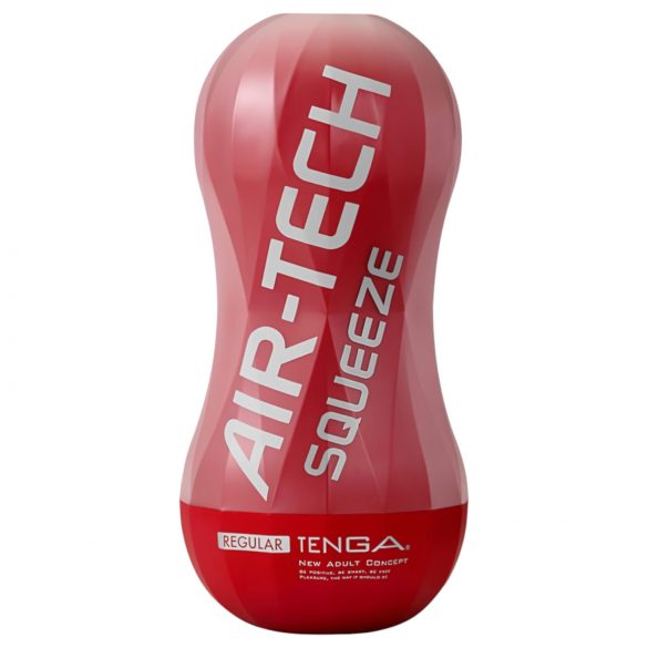 TENGA Air-Tech Squeeze - imukykyinen masturbaattori (punainen)