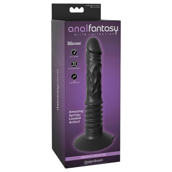 Analfantasy - ladattava anaalivibraattori (musta)