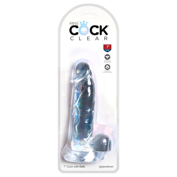 King Cock Clear 7 - imukuppi, kivimelli (18cm)