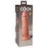 King Cock Elite 8 - Luonnollinen, realistinen vibraattori (20cm)