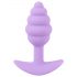 Cuties Mini Anustappi - silikoni - violetti (2,8 cm)