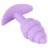 Cuties Mini Anustappi - silikoni - violetti (2,8 cm)