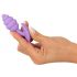 Cuties Mini Anustappi - silikoni - violetti (2,8 cm)