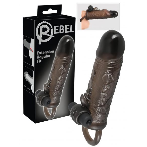 Rebel Regular - värisevä penisholkki (19cm)