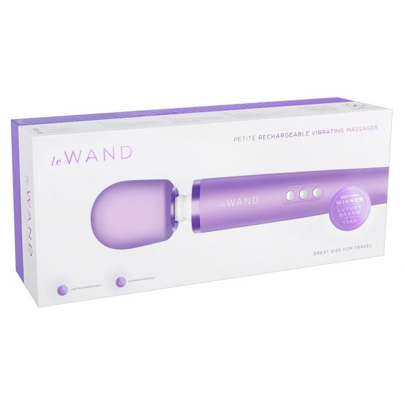 Le Wand Petite - ylellinen ladattava hieromasauva (violetti)