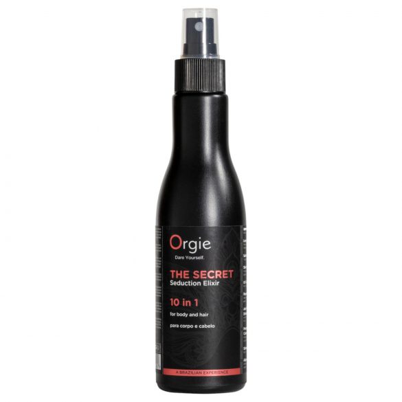 Orgie Secret Elixir - feromonivoide ja hiussuihke naisille (200ml)