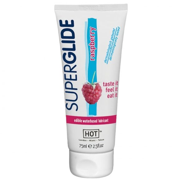 HOT Superglide Vadelma - syötävä liukuvoide 75ml