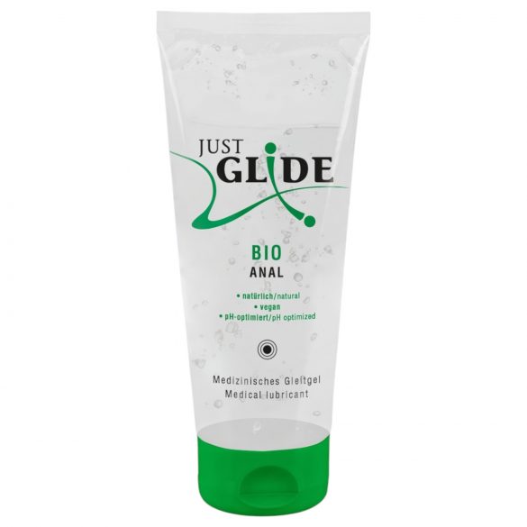 Just Glide Bio ANAL - vegaaninen liukuvoide, 200 ml