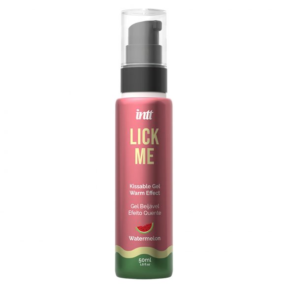 Intt Lick Me - Lämmittävä liukuvoide - Vesimeloni (50 ml)