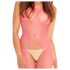 Rene Rofe - verkkomaiset bodysuit (S-L) - pinkki