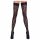 Cottelli Legwear - pantterikuosioinen stay-up (musta) - 3