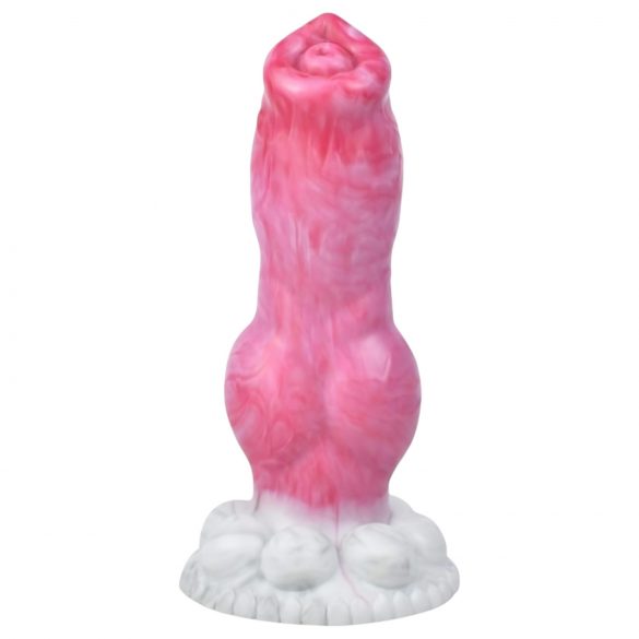 Bulldog - koiran penisdildo - 17 cm (pinkki)