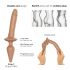 Strap-on-me Switch Realistic L - 2-in-1 Silicone Dildo (Natural)