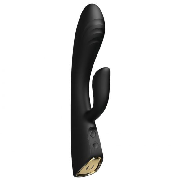 Dorcel Flexi Rabbit - lämmitettävä klitorisstimulaattori (musta)