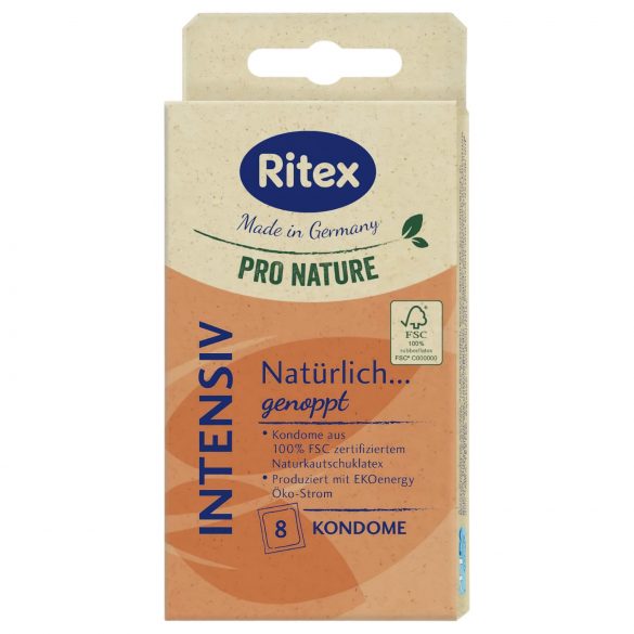 RITEX Pro Nature Intensive - Condoms (8 pcs)