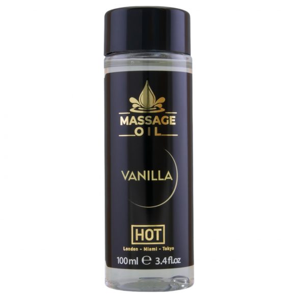 HOT vaniljamassaažiöljy - 100ml