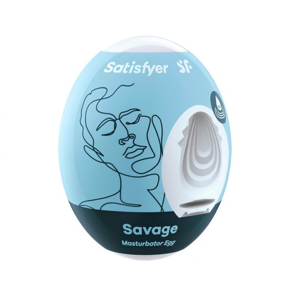 Satisfyer Egg Savage - villi nautinnon muna (1 kpl)