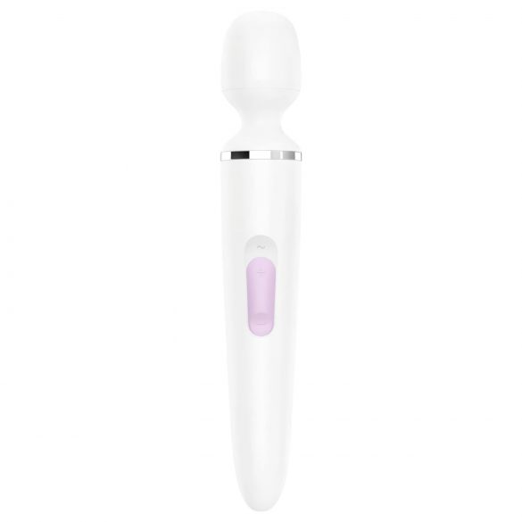 Satisfyer Wand-er Woman - vedenkestävä valkoinen vibraattori