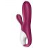 Satisfyer Hot Bunny - älykäs lämmin klitoriskiihotin (punainen)