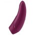 Satisfyer Curvy 1+ - älykäs klitoriskiihotin aaltohenkilö (punainen)