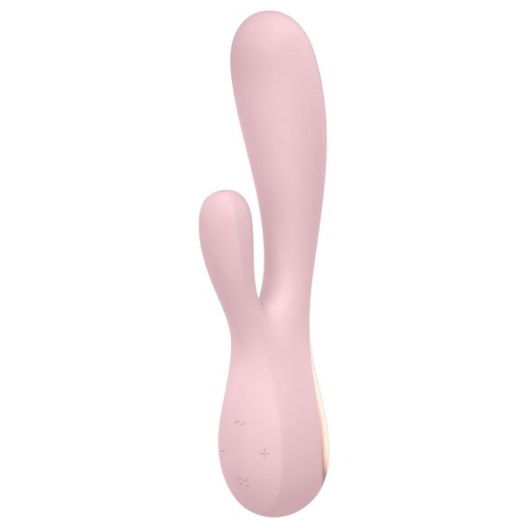 Satisfyer Mono Flex - älykäs vedenpitävä vibraattori (vaalea pinkki)