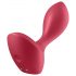 Satisfyer Backdoor Lover - tehokas, vesitiivis anaalivibraattori (punainen)