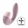 Satisfyer Supernova - Ladattava 2-in-1 ilmapulssivibraattori (pinkki)