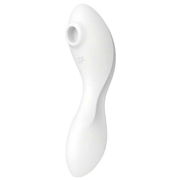 Satisfyer Curvy Trinity 5+ - älykäs 2in1 ilmapulssivibra (valkoinen)