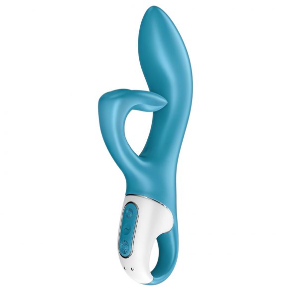 Satisfyer Embrace Me - ladattava klitoriskiihotin (turkoosi)