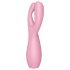 Satisfyer Threesome 3 - ladattava klitorisvibraattori (pinkki)