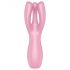 Satisfyer Threesome 3 - ladattava klitorisvibraattori (pinkki)