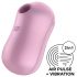 Satisfyer Cotton Candy - ladattava klitoriskiihotin (violetti)