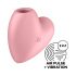 Satisfyer Cutie Heart - ladattava klitorisvibraattori (pinkki)