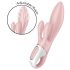 Satisfyer Air Pump Bunny 3 - pumpattava vibraattori (vaaleanpunainen)