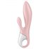 Satisfyer Air Pump Bunny 3 - pumpattava vibraattori (vaaleanpunainen)