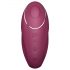 Satisfyer Tap & Climax 1 - 2in1 vibraattori ja klitoriskiihotin (punainen)