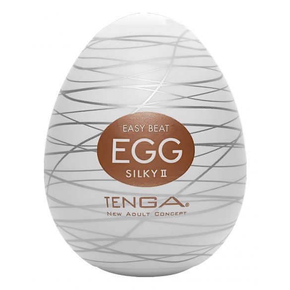 TENGA Egg Silky II - Masturbaattorimuna (1 kpl)