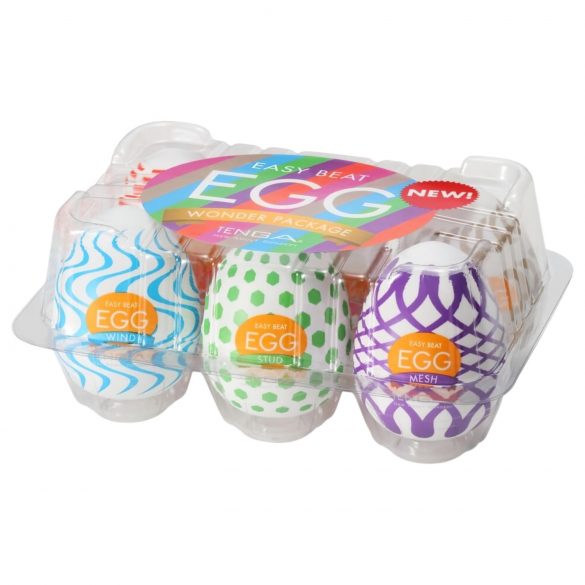 TENGA Egg Wonder - 6 ihmeellistä nautintomunaa