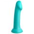 Dillio Big Hero - imukupillinen dildo (17 cm) - turkoosi