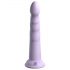 Dillio Slim Seven - Tarttuva pohjainen stimuloiva dildo (20cm) - violetti