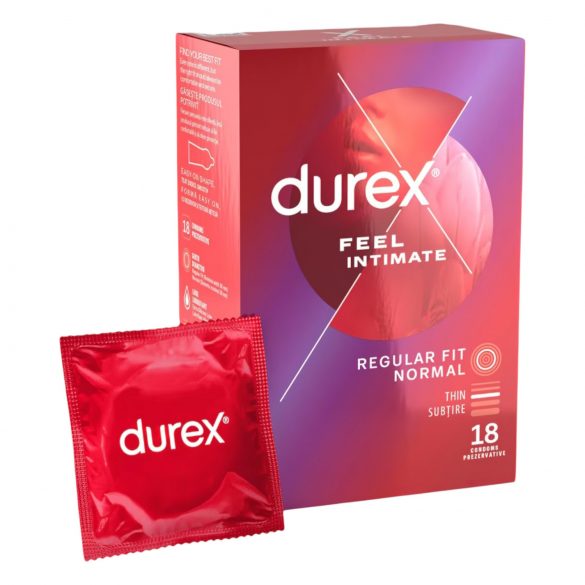 Durex Feel Intimate - ohut kondomi (18 kpl)